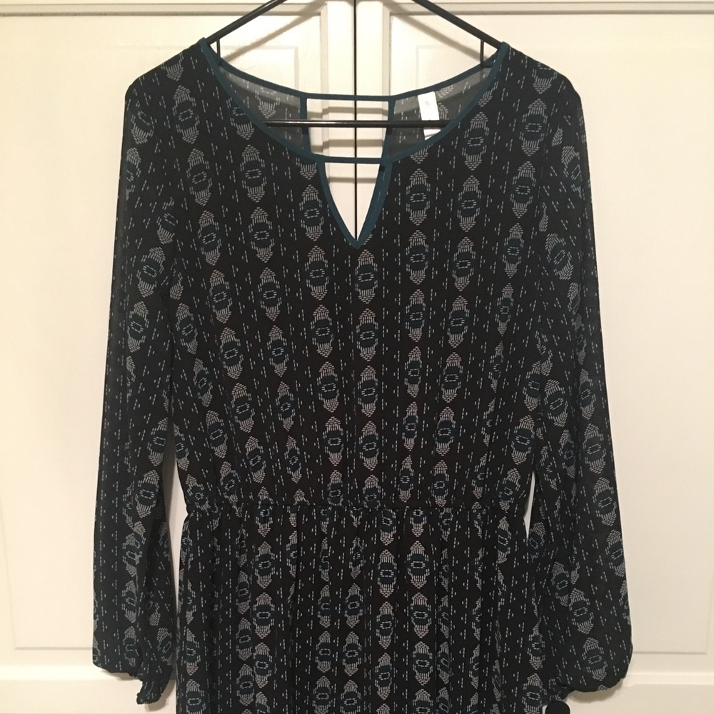 Long sleeved dress